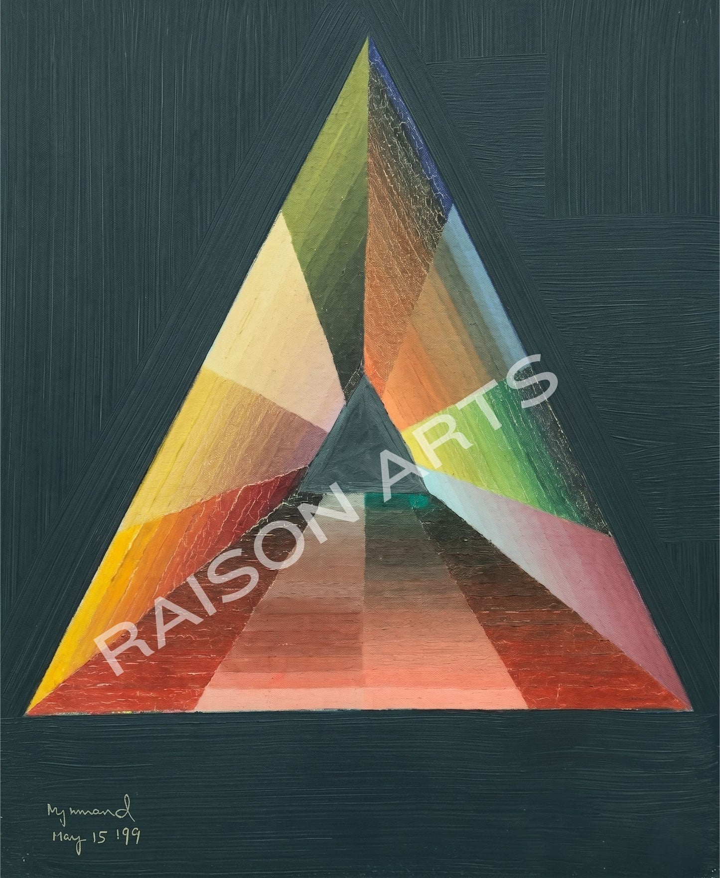 Color chart - a study of adding colors to white and adding it to black-gradual grading for tonal changes