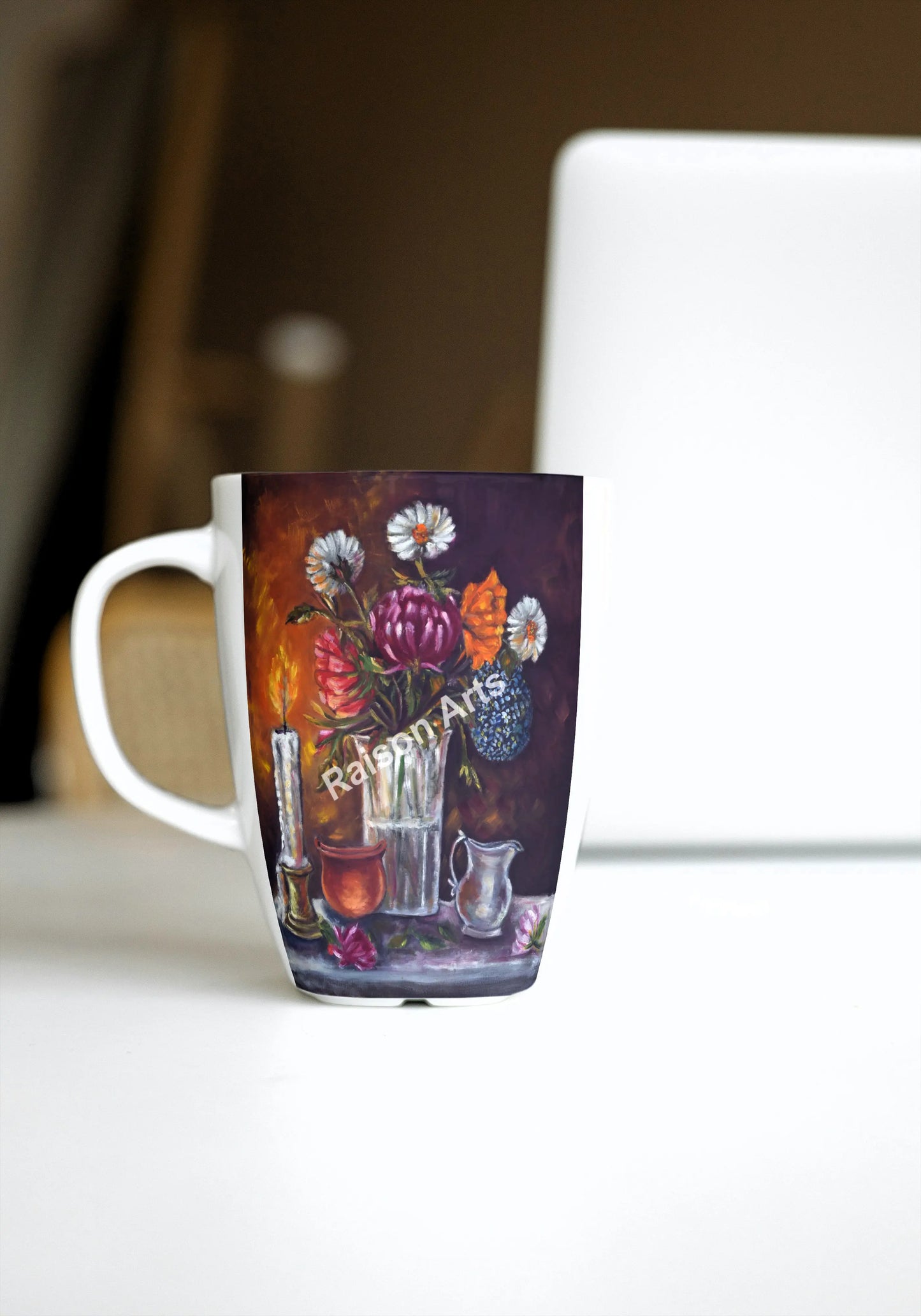 Candlelit Metals: A Symphony in Still Life