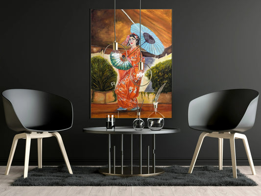 Japanese Parasol Dancer