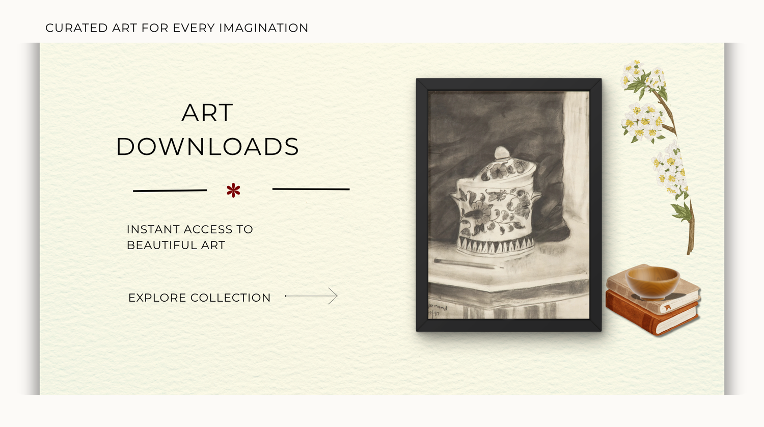 Raison Arts downloadable fine artwork collection