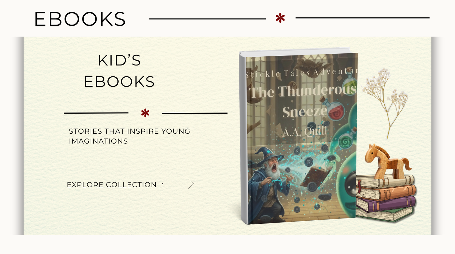 Collectible digital storybooks for kids