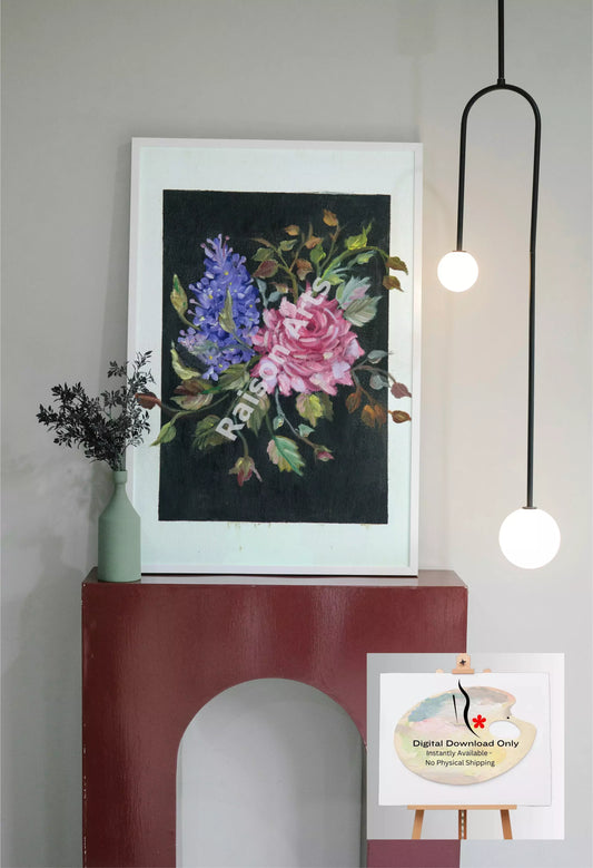 3D- Rose and Lilac