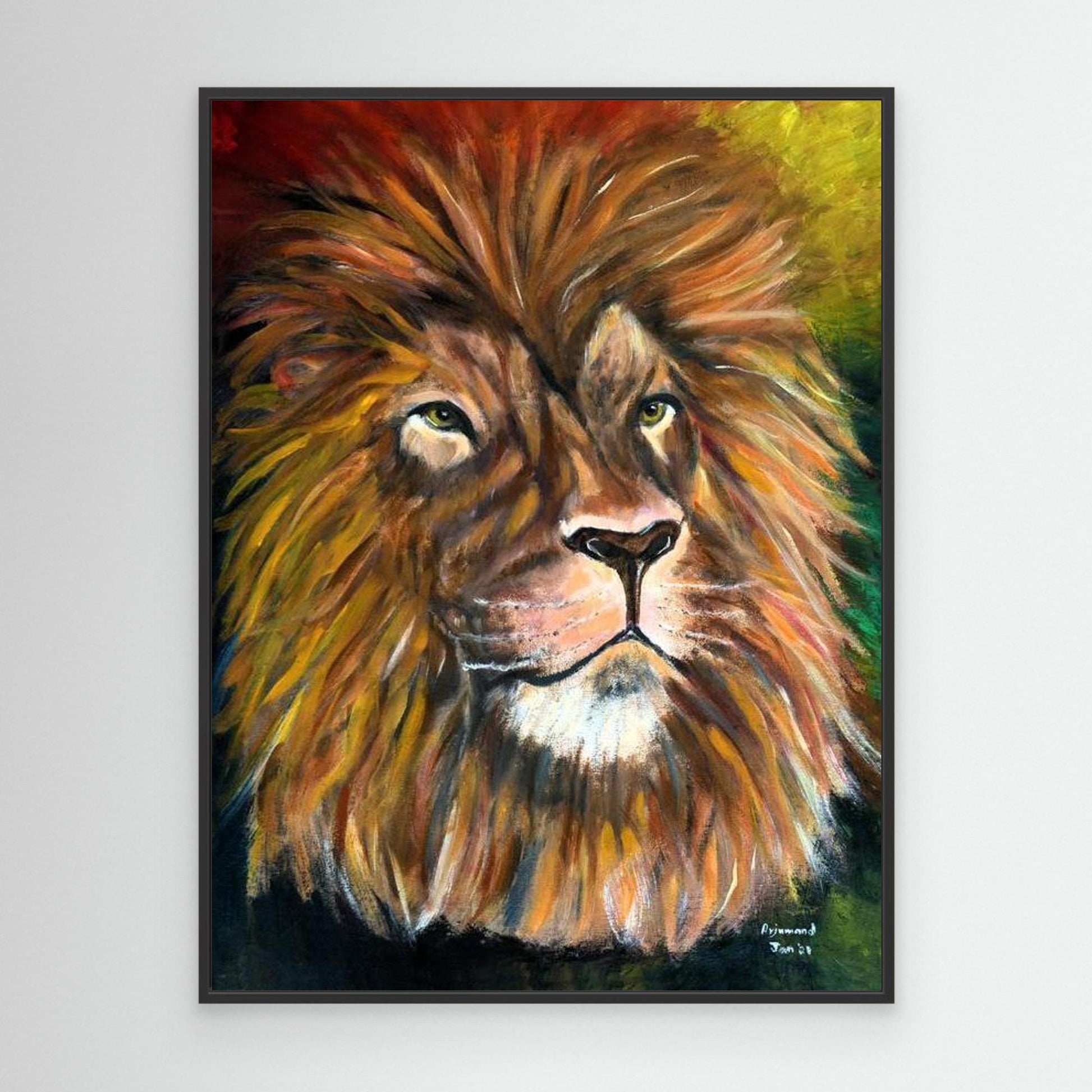 Crown of Courage: The Majestic Lion