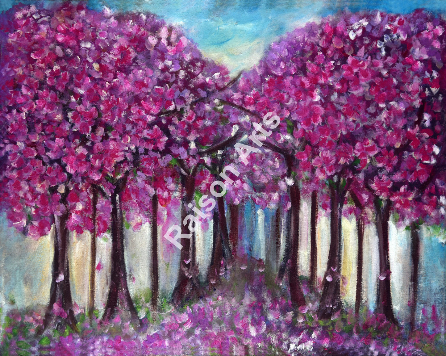 Cherry Blossom Pathway