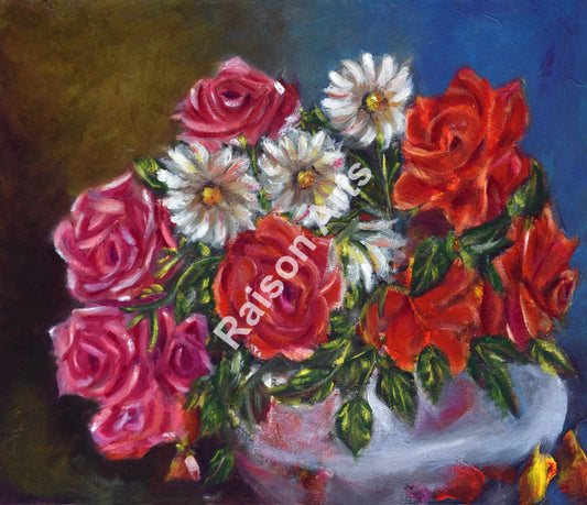 Daisies and Roses