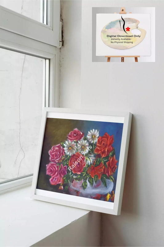 Daisies and Roses