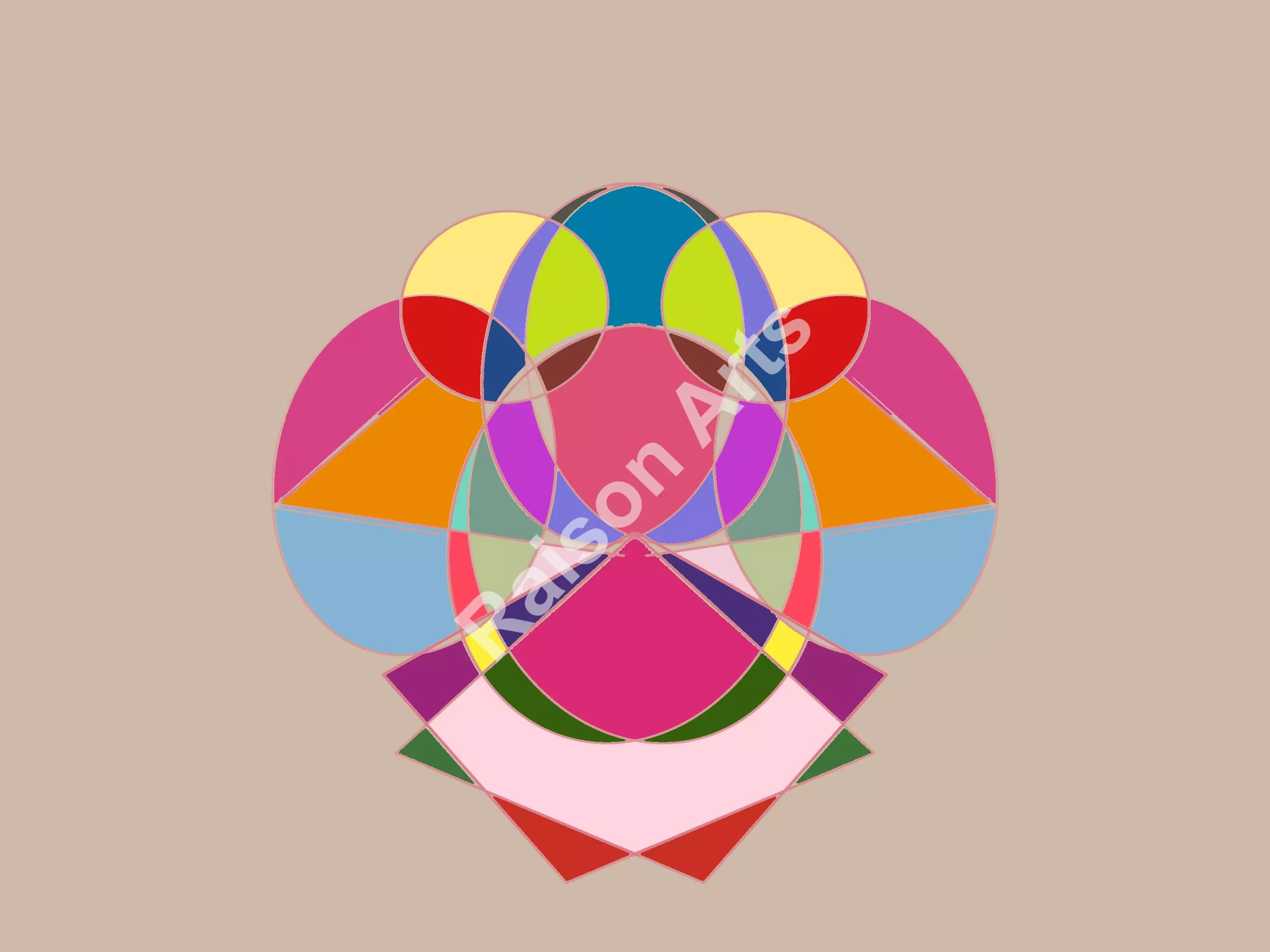 Digital Pattern 006 | Geometric Digital Art Print Download – Raison Arts
