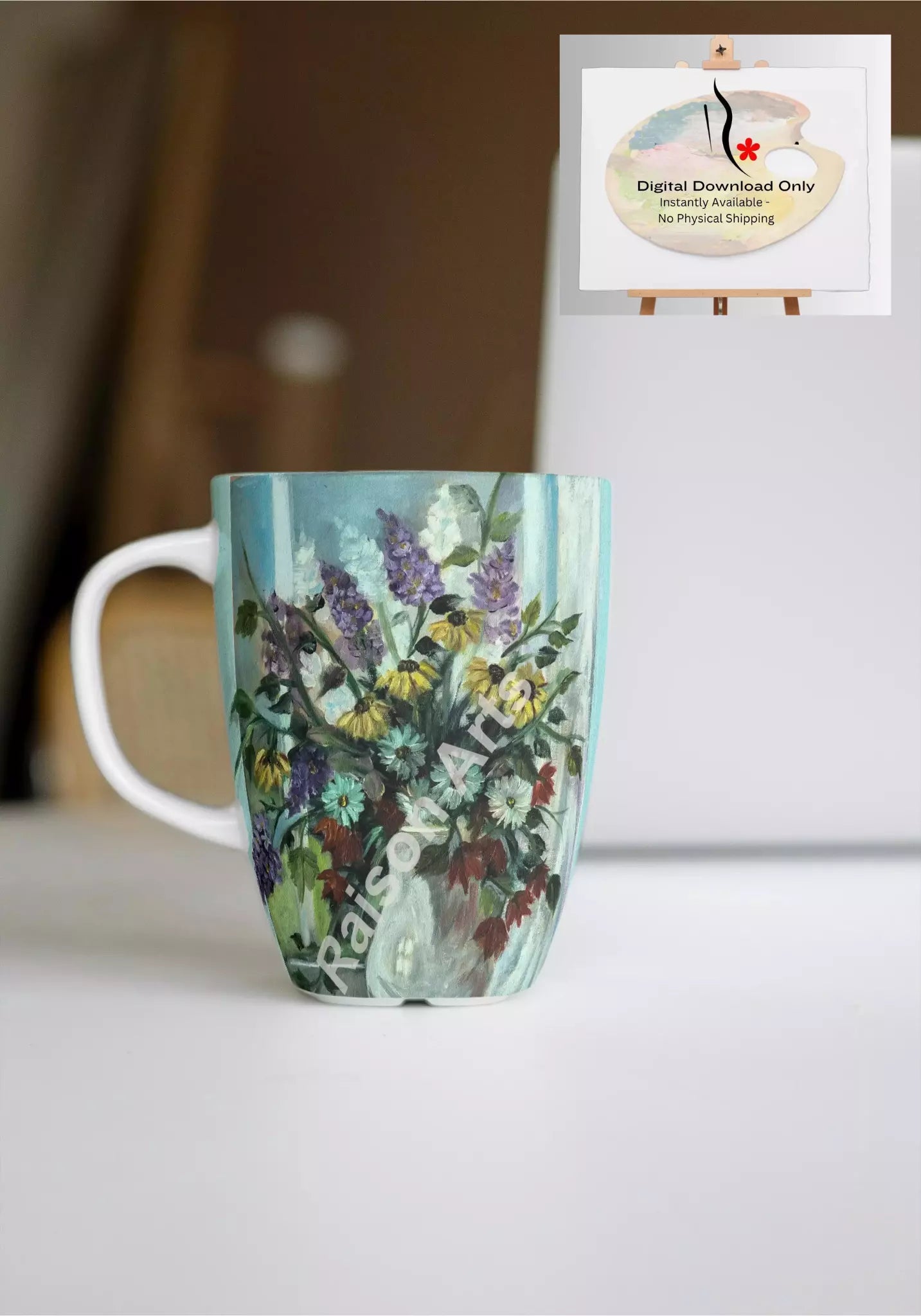 Floral Bouquet in a Vase
