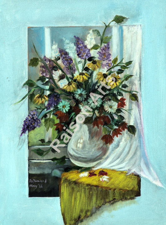Floral Bouquet in a Vase