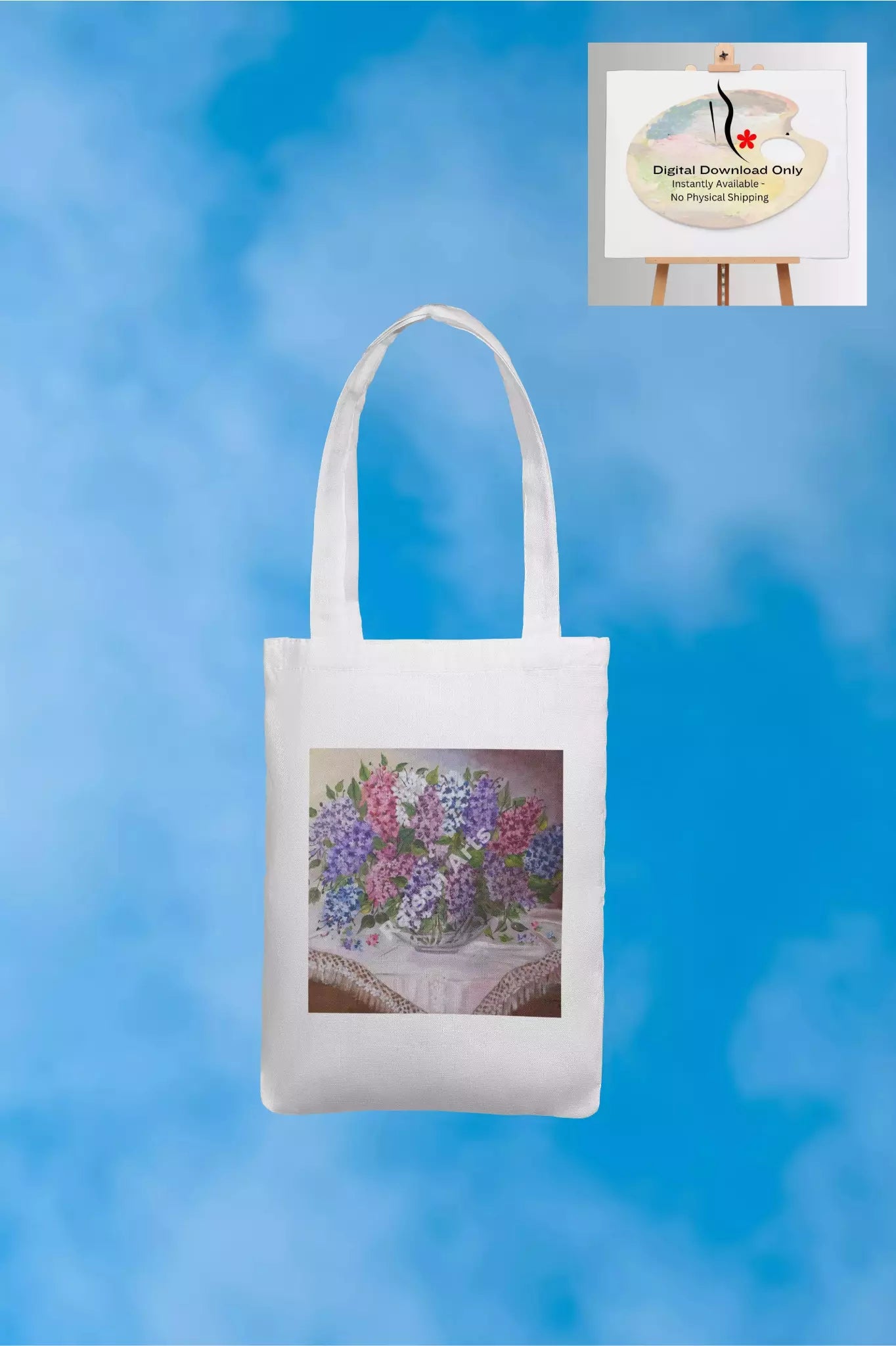 Lilacs in A Vase