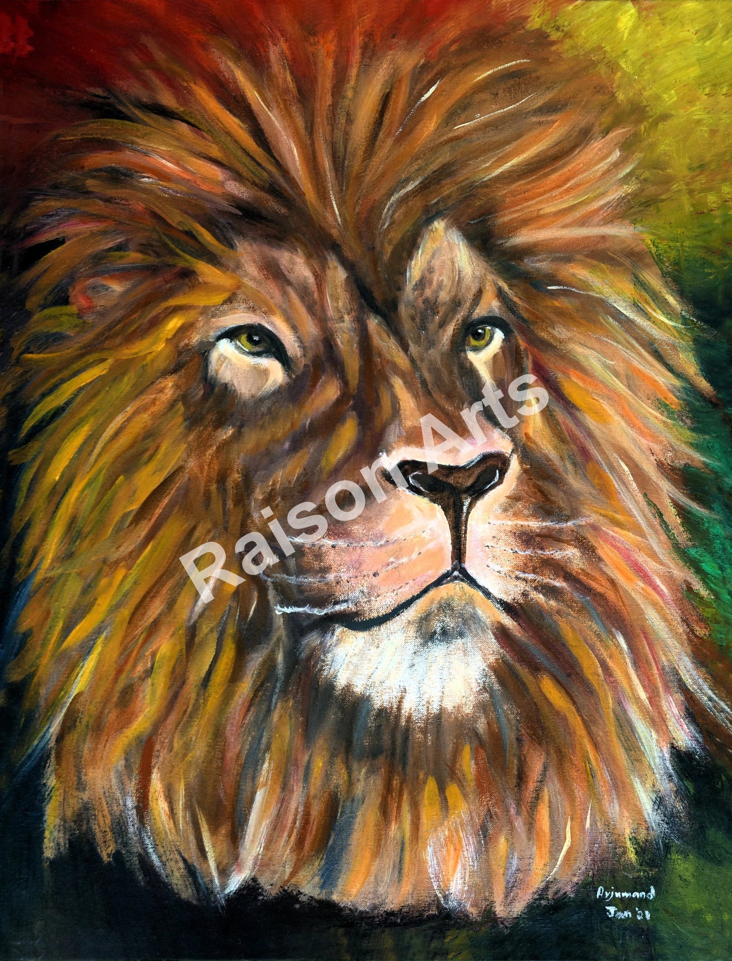 The Majestic Lion