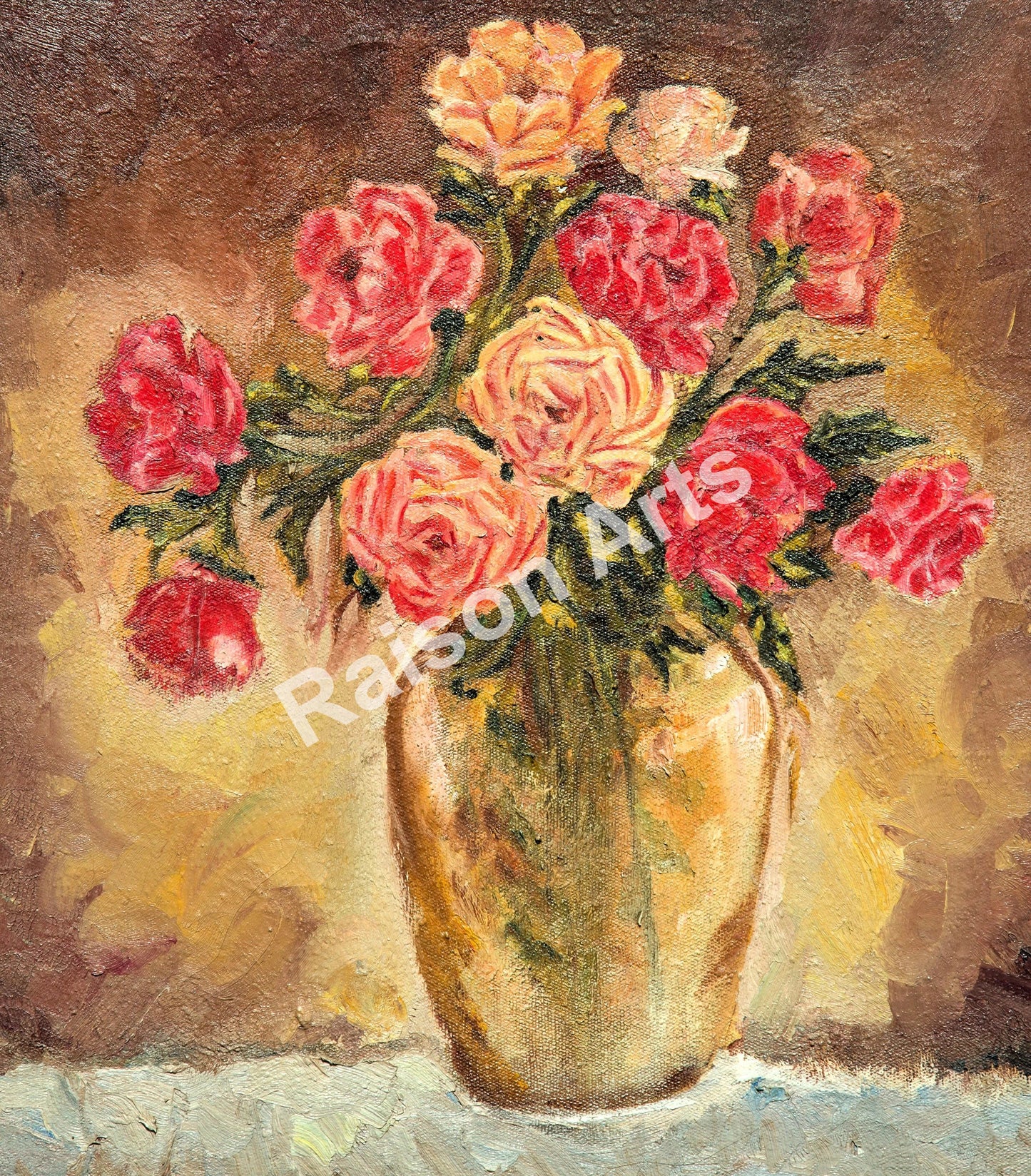 Roses in a Vase