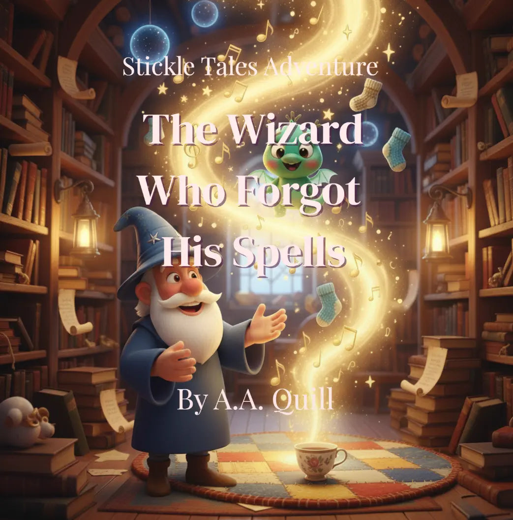 The Wizard Who Forgot His Spells - A Stickle Tales Adventure