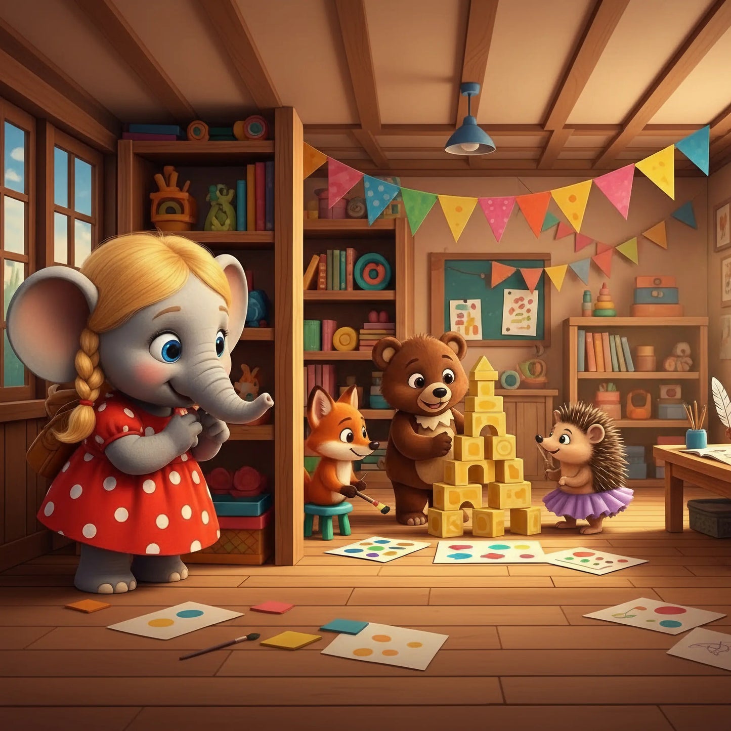 Fanny's First Day at School - A Stickle Tales Adventure