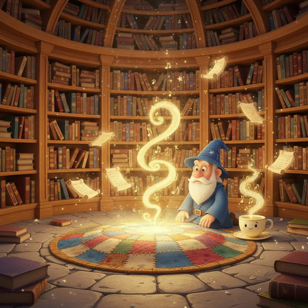 The Wizard Who Forgot His Spells - A Stickle Tales Adventure