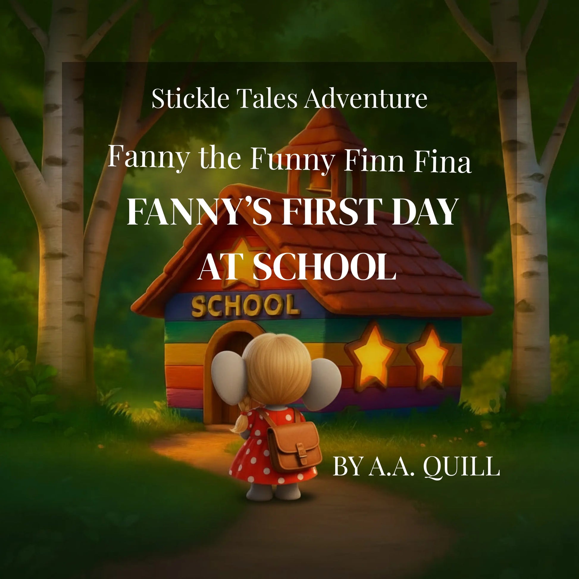 Fanny’s First Day at School at a colorful woodland school