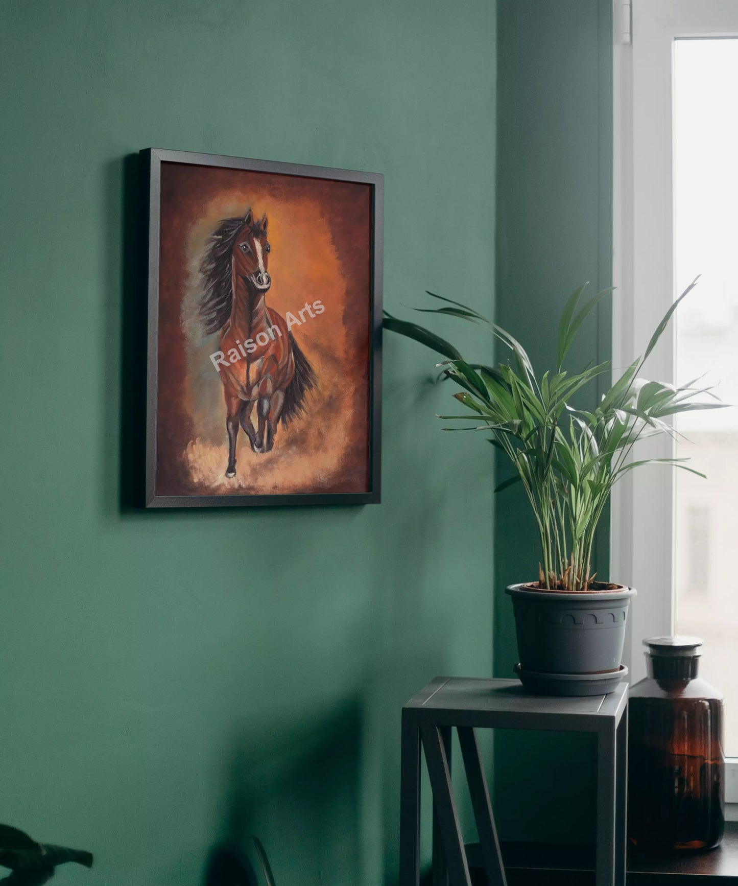 Trotting Stallion
