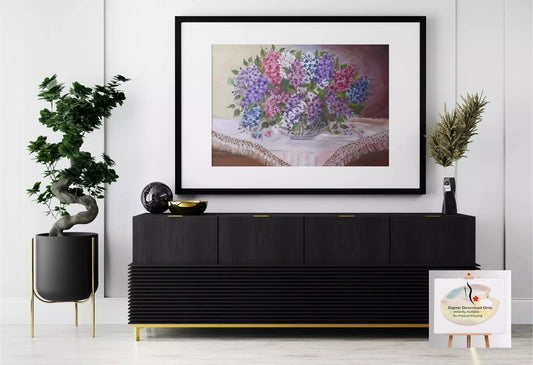 Lilacs in A Vase