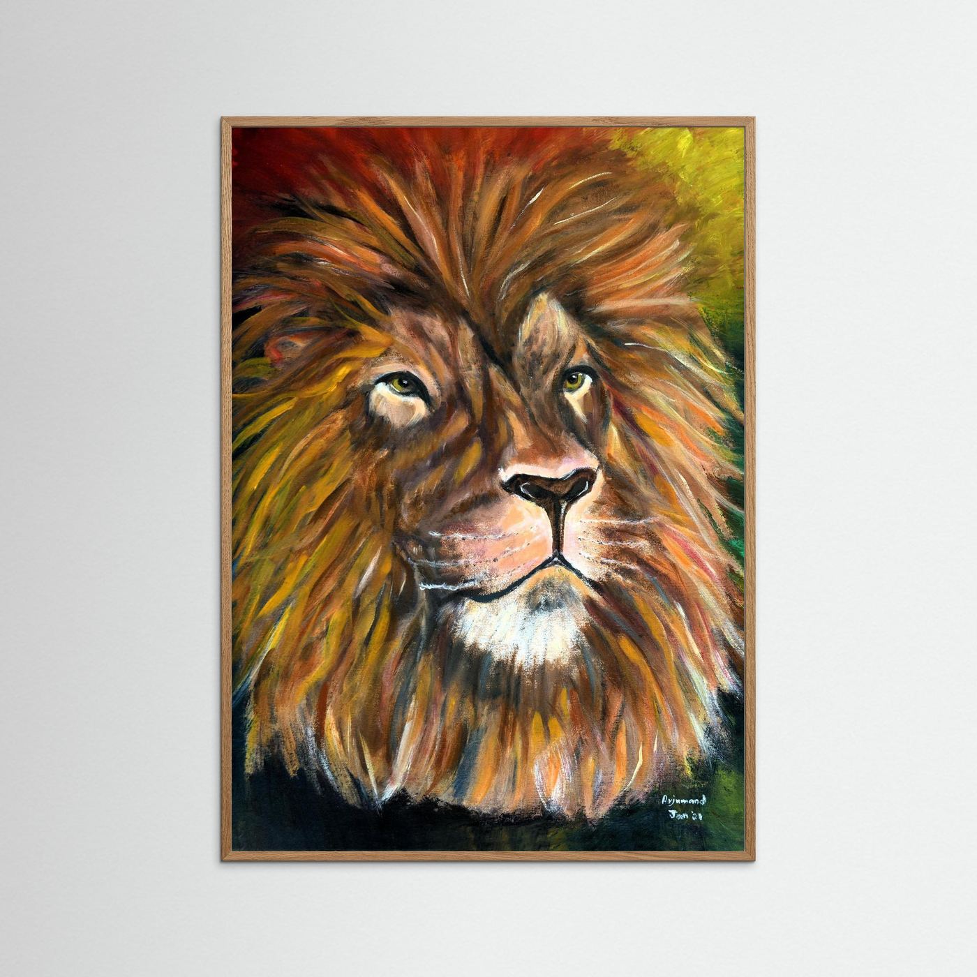 Crown of Courage: The Majestic Lion