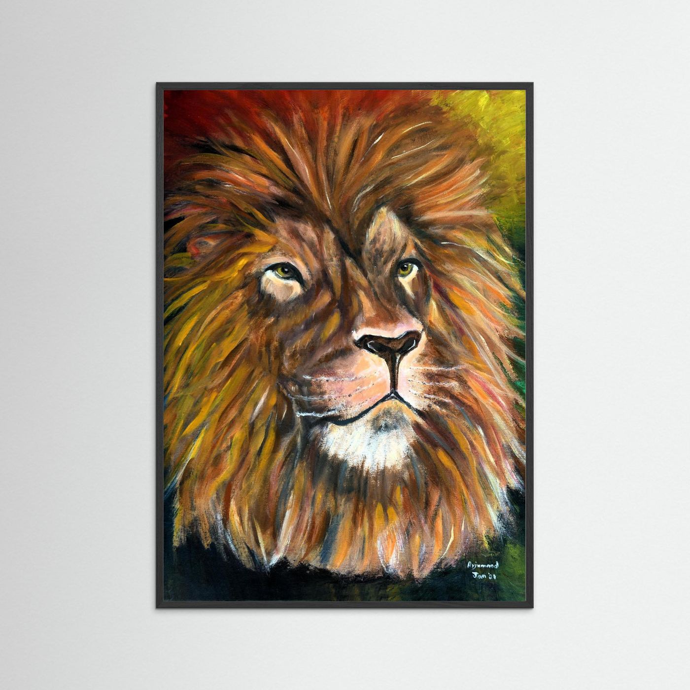 Crown of Courage: The Majestic Lion