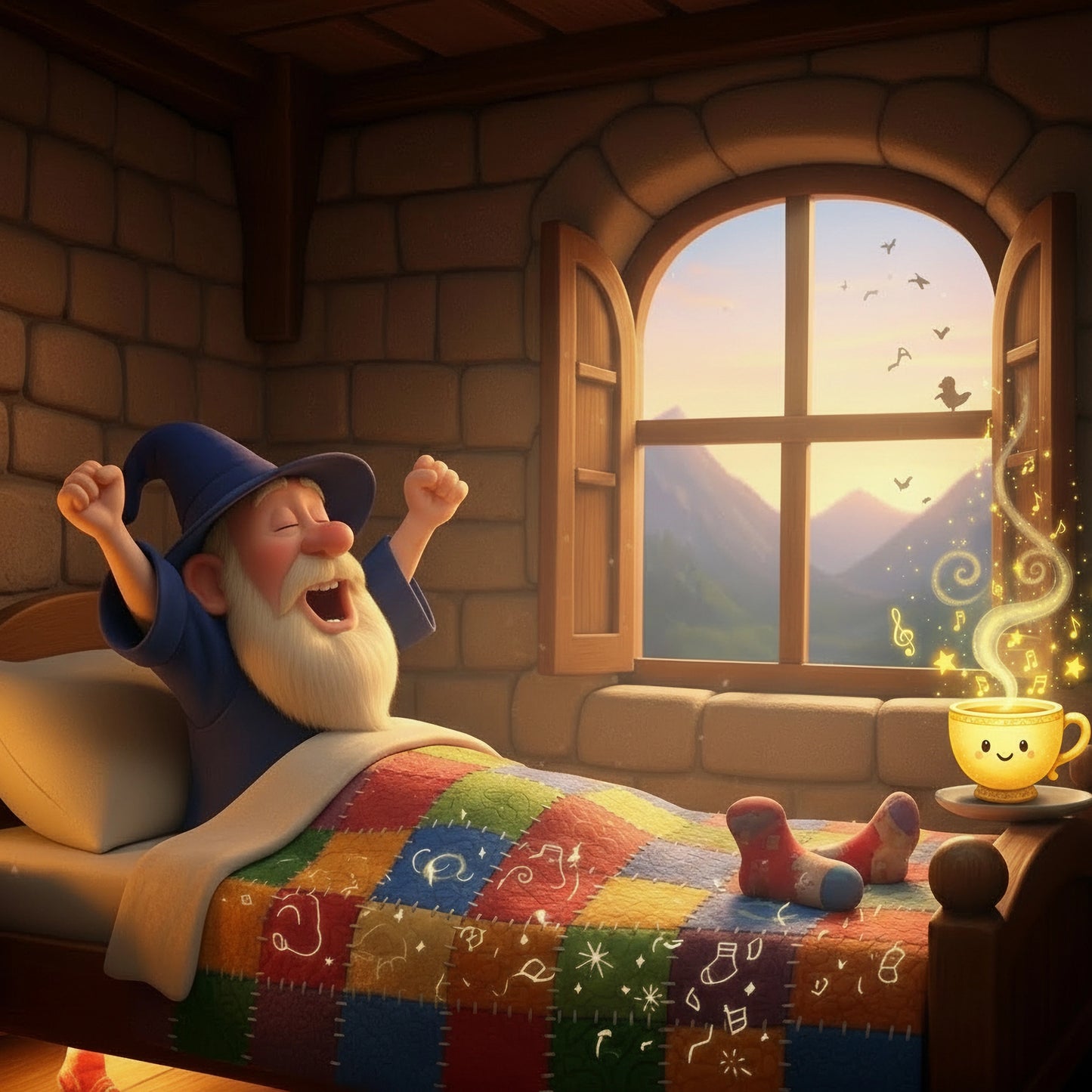 The Wizard Who Forgot His Spells - A Stickle Tales Adventure