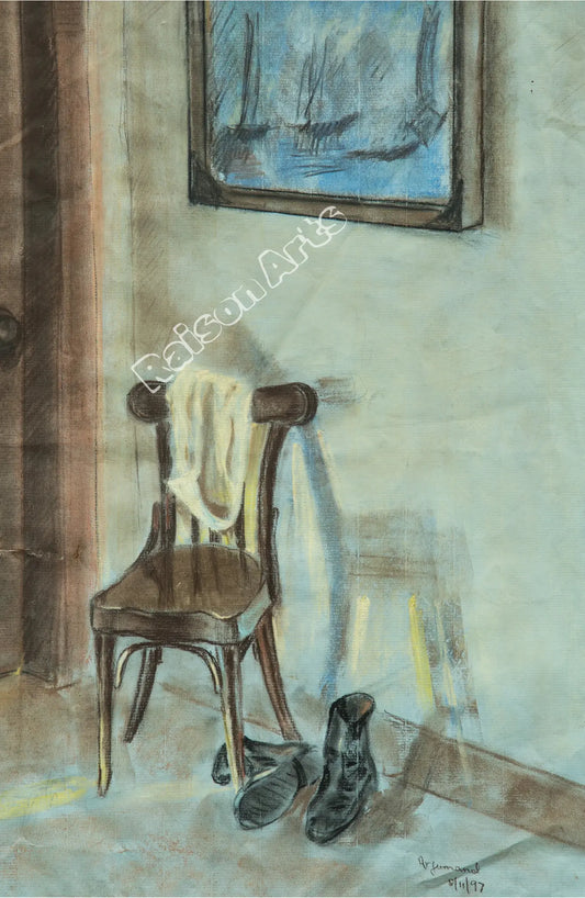 Old Boots and Chair
