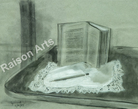 Open Book-Still Life