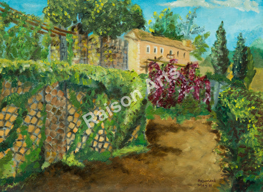 Pathway to a Vacation Villa