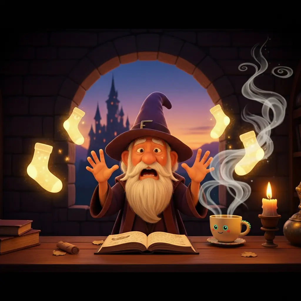 The Wizard Who Forgot His Spells - A Stickle Tales Adventure